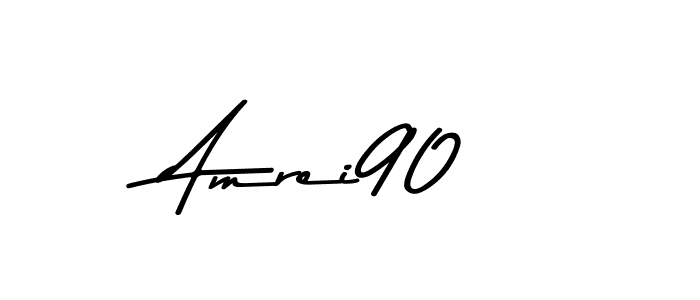 Make a beautiful signature design for name Amrei90. With this signature (Asem Kandis PERSONAL USE) style, you can create a handwritten signature for free. Amrei90 signature style 9 images and pictures png