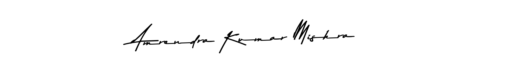 Make a beautiful signature design for name Amrendra Kumar Mishra. With this signature (Asem Kandis PERSONAL USE) style, you can create a handwritten signature for free. Amrendra Kumar Mishra signature style 9 images and pictures png