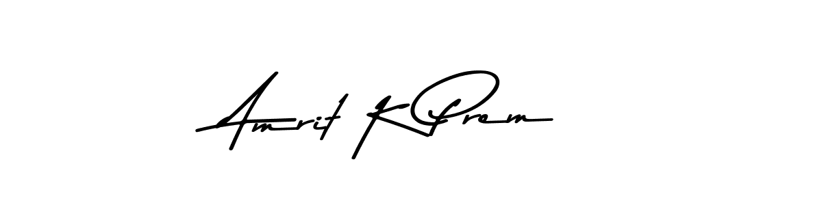 Design your own signature with our free online signature maker. With this signature software, you can create a handwritten (Asem Kandis PERSONAL USE) signature for name Amrit K Prem. Amrit K Prem signature style 9 images and pictures png