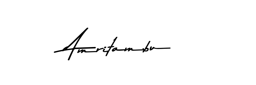 Design your own signature with our free online signature maker. With this signature software, you can create a handwritten (Asem Kandis PERSONAL USE) signature for name Amritambu. Amritambu signature style 9 images and pictures png