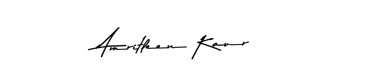 How to make Amritleen Kaur signature? Asem Kandis PERSONAL USE is a professional autograph style. Create handwritten signature for Amritleen Kaur name. Amritleen Kaur signature style 9 images and pictures png