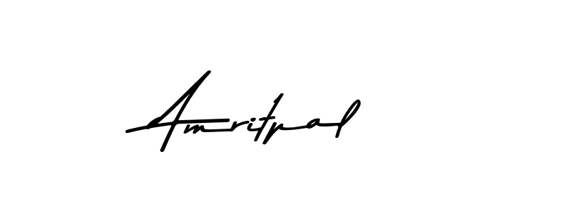 How to make Amritpal name signature. Use Asem Kandis PERSONAL USE style for creating short signs online. This is the latest handwritten sign. Amritpal signature style 9 images and pictures png