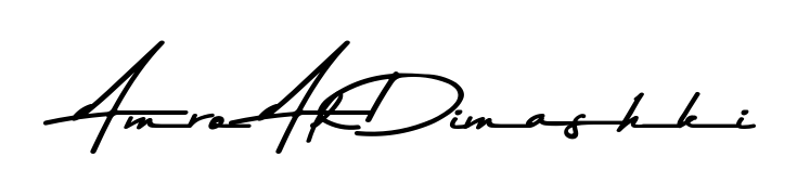 You can use this online signature creator to create a handwritten signature for the name Amro Al Dimashki. This is the best online autograph maker. Amro Al Dimashki signature style 9 images and pictures png