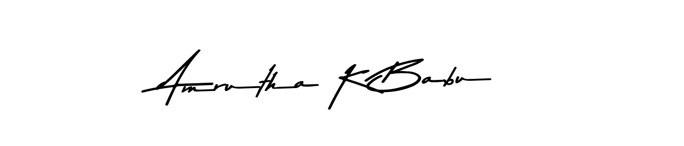 It looks lik you need a new signature style for name Amrutha K Babu. Design unique handwritten (Asem Kandis PERSONAL USE) signature with our free signature maker in just a few clicks. Amrutha K Babu signature style 9 images and pictures png