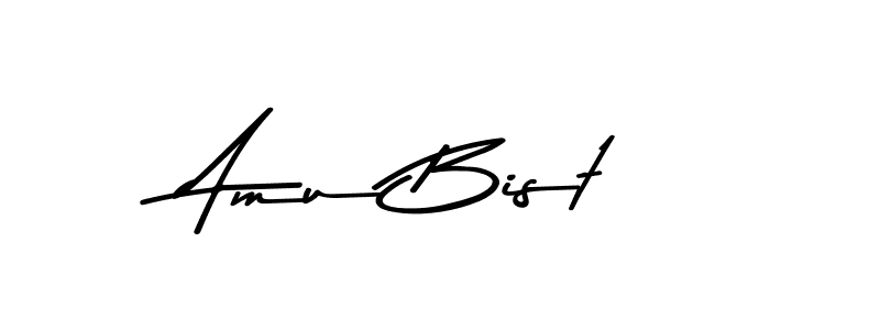 Design your own signature with our free online signature maker. With this signature software, you can create a handwritten (Asem Kandis PERSONAL USE) signature for name Amu Bist. Amu Bist signature style 9 images and pictures png