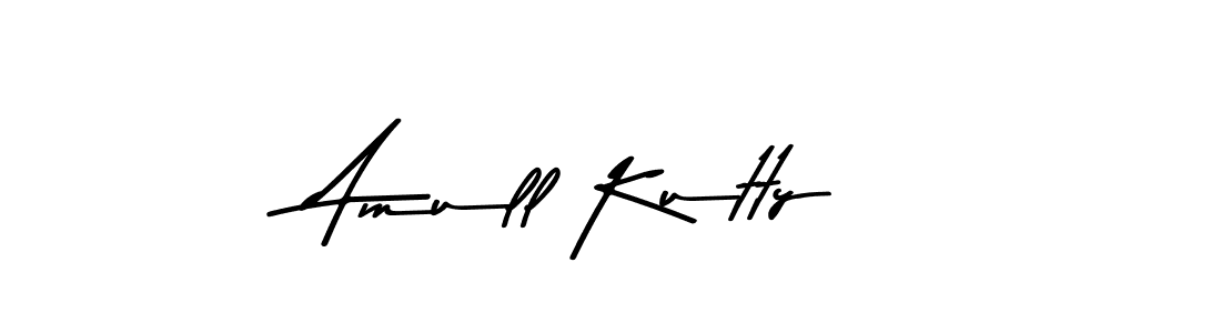 It looks lik you need a new signature style for name Amull Kutty. Design unique handwritten (Asem Kandis PERSONAL USE) signature with our free signature maker in just a few clicks. Amull Kutty signature style 9 images and pictures png