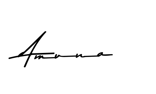 Asem Kandis PERSONAL USE is a professional signature style that is perfect for those who want to add a touch of class to their signature. It is also a great choice for those who want to make their signature more unique. Get Amuna name to fancy signature for free. Amuna signature style 9 images and pictures png