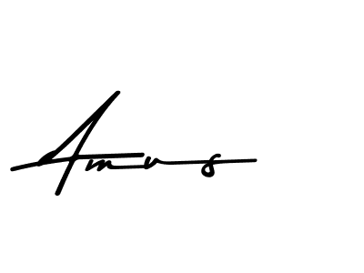 Design your own signature with our free online signature maker. With this signature software, you can create a handwritten (Asem Kandis PERSONAL USE) signature for name Amus. Amus signature style 9 images and pictures png