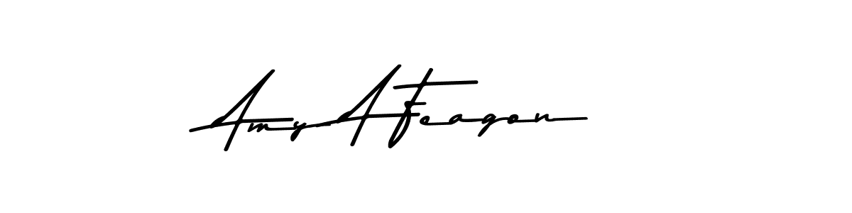 How to make Amy A Feagon signature? Asem Kandis PERSONAL USE is a professional autograph style. Create handwritten signature for Amy A Feagon name. Amy A Feagon signature style 9 images and pictures png