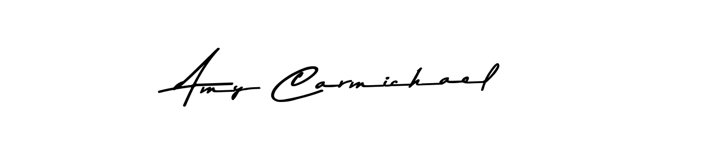 The best way (Asem Kandis PERSONAL USE) to make a short signature is to pick only two or three words in your name. The name Amy Carmichael include a total of six letters. For converting this name. Amy Carmichael signature style 9 images and pictures png