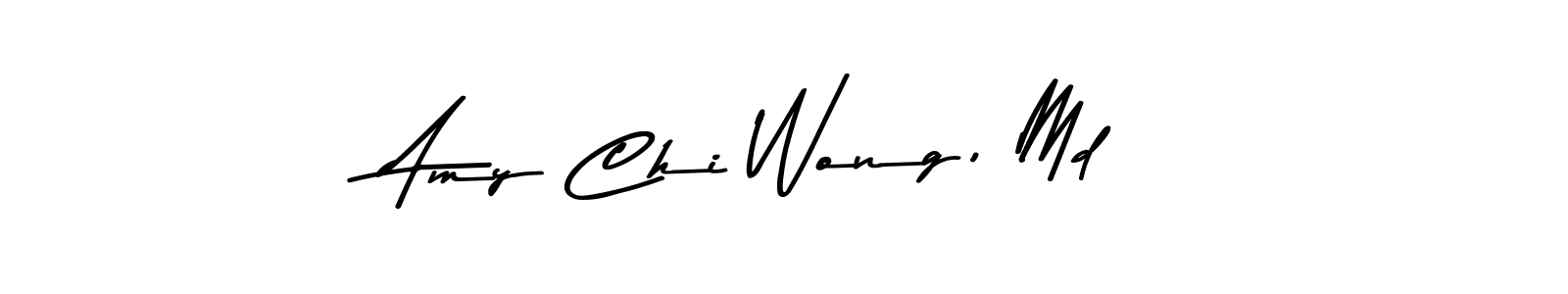 Make a beautiful signature design for name Amy Chi Wong, Md. With this signature (Asem Kandis PERSONAL USE) style, you can create a handwritten signature for free. Amy Chi Wong, Md signature style 9 images and pictures png