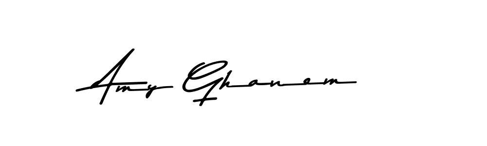 You should practise on your own different ways (Asem Kandis PERSONAL USE) to write your name (Amy Ghanem) in signature. don't let someone else do it for you. Amy Ghanem signature style 9 images and pictures png