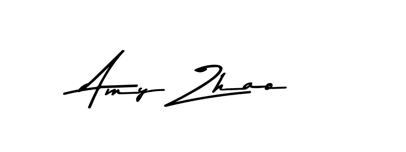 Amy Zhao stylish signature style. Best Handwritten Sign (Asem Kandis PERSONAL USE) for my name. Handwritten Signature Collection Ideas for my name Amy Zhao. Amy Zhao signature style 9 images and pictures png