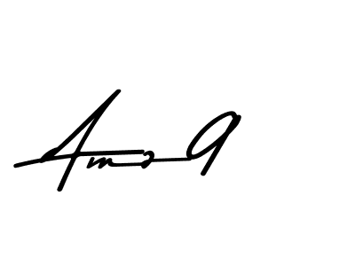 Make a beautiful signature design for name Amz9. Use this online signature maker to create a handwritten signature for free. Amz9 signature style 9 images and pictures png