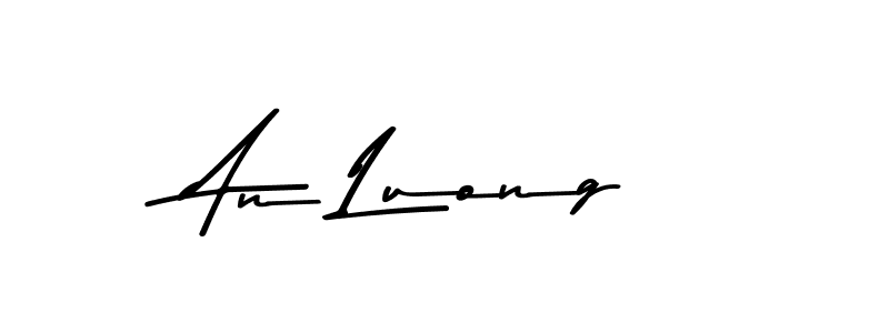 Create a beautiful signature design for name An Luong. With this signature (Asem Kandis PERSONAL USE) fonts, you can make a handwritten signature for free. An Luong signature style 9 images and pictures png