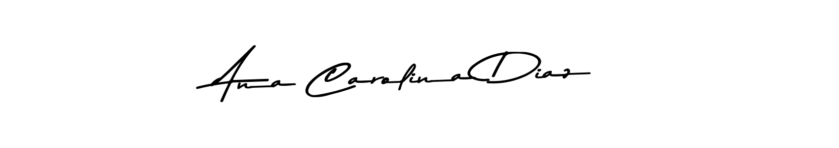 Ana Carolina Diaz stylish signature style. Best Handwritten Sign (Asem Kandis PERSONAL USE) for my name. Handwritten Signature Collection Ideas for my name Ana Carolina Diaz. Ana Carolina Diaz signature style 9 images and pictures png