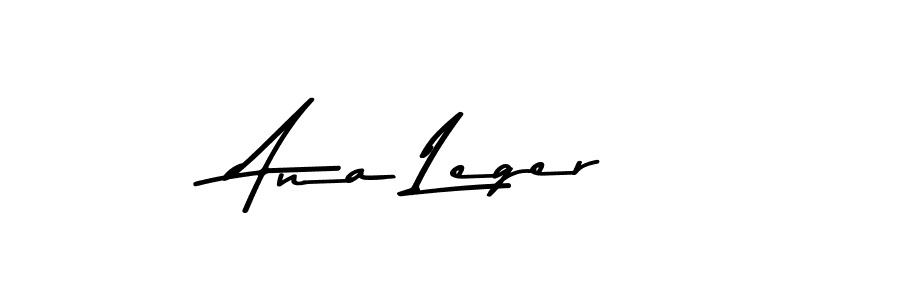Make a short Ana Leger signature style. Manage your documents anywhere anytime using Asem Kandis PERSONAL USE. Create and add eSignatures, submit forms, share and send files easily. Ana Leger signature style 9 images and pictures png