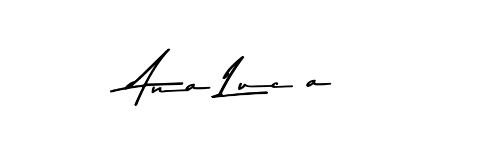 How to make Ana Lucía signature? Asem Kandis PERSONAL USE is a professional autograph style. Create handwritten signature for Ana Lucía name. Ana Lucía signature style 9 images and pictures png