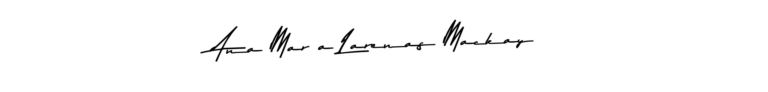 This is the best signature style for the Ana María Larenas Mackay name. Also you like these signature font (Asem Kandis PERSONAL USE). Mix name signature. Ana María Larenas Mackay signature style 9 images and pictures png