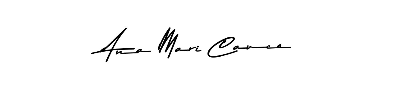 Ana Mari Cauce stylish signature style. Best Handwritten Sign (Asem Kandis PERSONAL USE) for my name. Handwritten Signature Collection Ideas for my name Ana Mari Cauce. Ana Mari Cauce signature style 9 images and pictures png