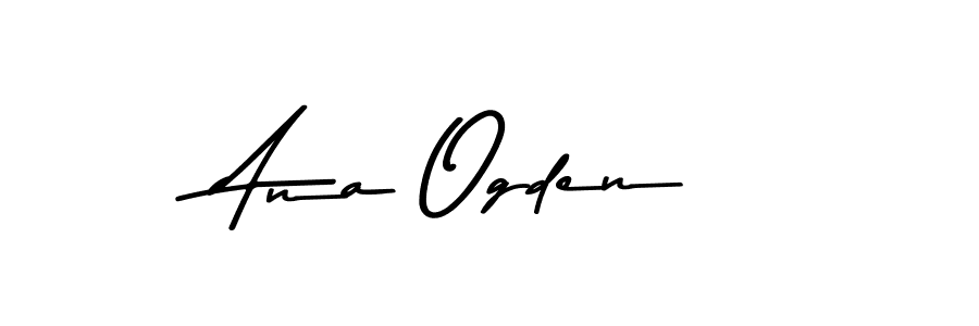 This is the best signature style for the Ana Ogden name. Also you like these signature font (Asem Kandis PERSONAL USE). Mix name signature. Ana Ogden signature style 9 images and pictures png