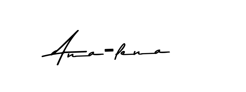 Similarly Asem Kandis PERSONAL USE is the best handwritten signature design. Signature creator online .You can use it as an online autograph creator for name Ana-lena. Ana-lena signature style 9 images and pictures png