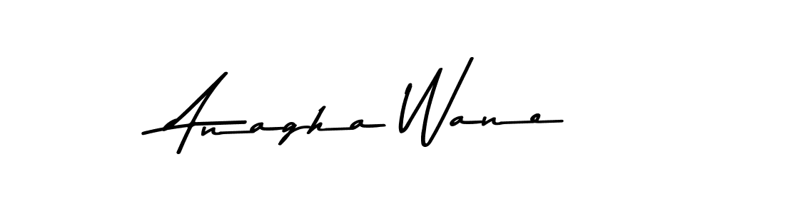 if you are searching for the best signature style for your name Anagha Wane. so please give up your signature search. here we have designed multiple signature styles  using Asem Kandis PERSONAL USE. Anagha Wane signature style 9 images and pictures png