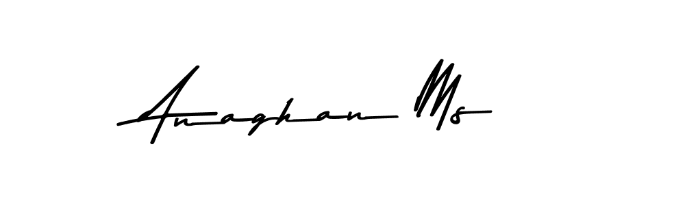 How to make Anaghan Ms signature? Asem Kandis PERSONAL USE is a professional autograph style. Create handwritten signature for Anaghan Ms name. Anaghan Ms signature style 9 images and pictures png