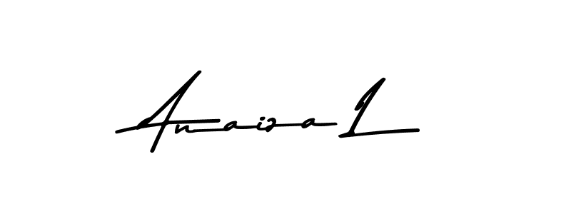 Similarly Asem Kandis PERSONAL USE is the best handwritten signature design. Signature creator online .You can use it as an online autograph creator for name Anaiza L. Anaiza L signature style 9 images and pictures png