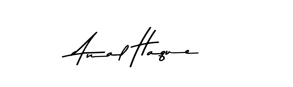 Anal Haque stylish signature style. Best Handwritten Sign (Asem Kandis PERSONAL USE) for my name. Handwritten Signature Collection Ideas for my name Anal Haque. Anal Haque signature style 9 images and pictures png