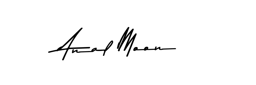 Create a beautiful signature design for name Anal Moon. With this signature (Asem Kandis PERSONAL USE) fonts, you can make a handwritten signature for free. Anal Moon signature style 9 images and pictures png