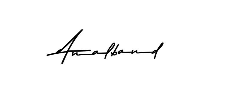 The best way (Asem Kandis PERSONAL USE) to make a short signature is to pick only two or three words in your name. The name Analband include a total of six letters. For converting this name. Analband signature style 9 images and pictures png