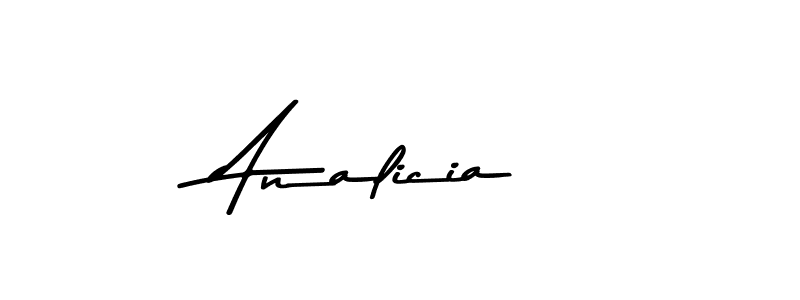 The best way (Asem Kandis PERSONAL USE) to make a short signature is to pick only two or three words in your name. The name Analicia include a total of six letters. For converting this name. Analicia signature style 9 images and pictures png