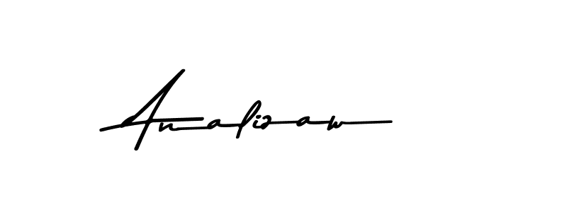 You should practise on your own different ways (Asem Kandis PERSONAL USE) to write your name (Analizaw) in signature. don't let someone else do it for you. Analizaw signature style 9 images and pictures png