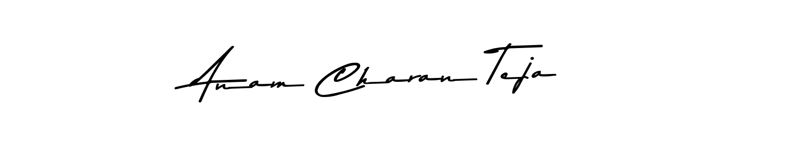 The best way (Asem Kandis PERSONAL USE) to make a short signature is to pick only two or three words in your name. The name Anam Charan Teja include a total of six letters. For converting this name. Anam Charan Teja signature style 9 images and pictures png