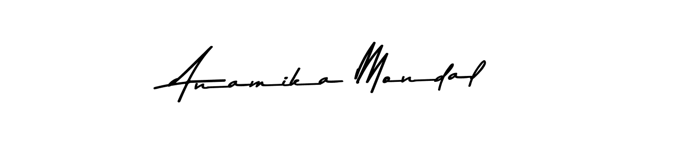 Asem Kandis PERSONAL USE is a professional signature style that is perfect for those who want to add a touch of class to their signature. It is also a great choice for those who want to make their signature more unique. Get Anamika Mondal name to fancy signature for free. Anamika Mondal signature style 9 images and pictures png