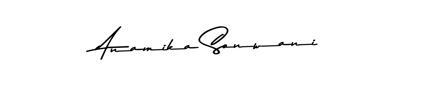 Here are the top 10 professional signature styles for the name Anamika Sonwani. These are the best autograph styles you can use for your name. Anamika Sonwani signature style 9 images and pictures png
