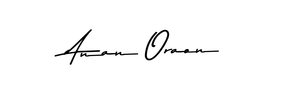 The best way (Asem Kandis PERSONAL USE) to make a short signature is to pick only two or three words in your name. The name Anan Oraon include a total of six letters. For converting this name. Anan Oraon signature style 9 images and pictures png