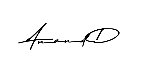 Asem Kandis PERSONAL USE is a professional signature style that is perfect for those who want to add a touch of class to their signature. It is also a great choice for those who want to make their signature more unique. Get Anand D name to fancy signature for free. Anand D signature style 9 images and pictures png