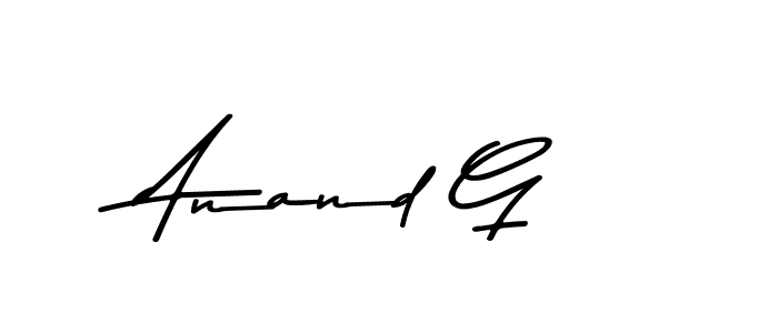 The best way (Asem Kandis PERSONAL USE) to make a short signature is to pick only two or three words in your name. The name Anand G include a total of six letters. For converting this name. Anand G signature style 9 images and pictures png