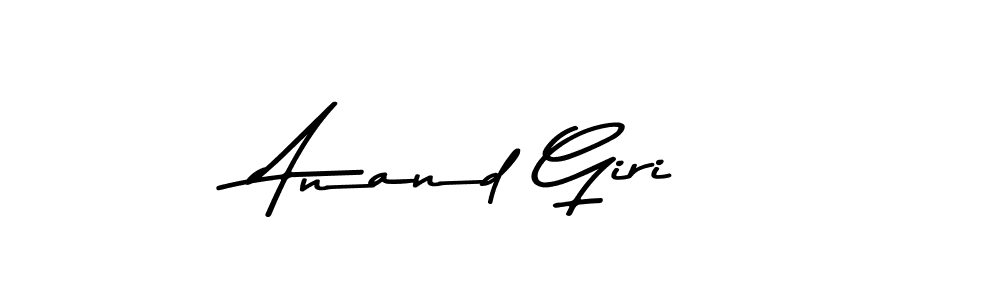 Create a beautiful signature design for name Anand Giri. With this signature (Asem Kandis PERSONAL USE) fonts, you can make a handwritten signature for free. Anand Giri signature style 9 images and pictures png