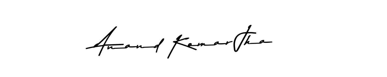 Anand Komar Jha stylish signature style. Best Handwritten Sign (Asem Kandis PERSONAL USE) for my name. Handwritten Signature Collection Ideas for my name Anand Komar Jha. Anand Komar Jha signature style 9 images and pictures png