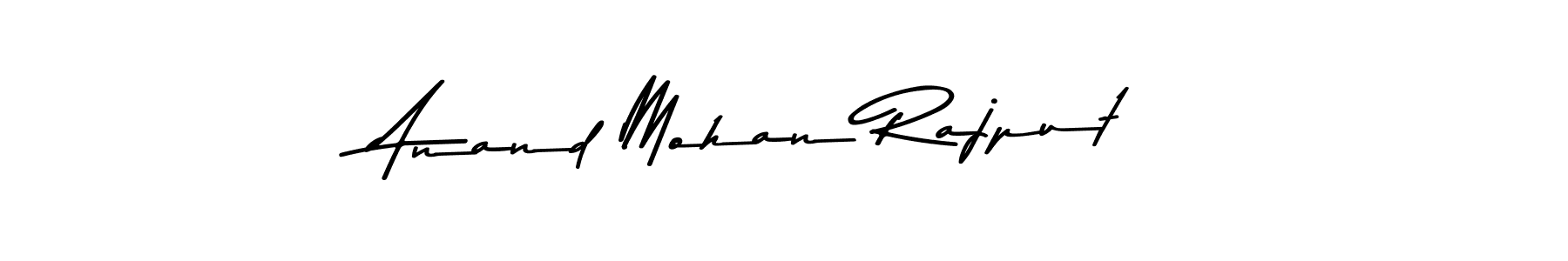 if you are searching for the best signature style for your name Anand Mohan Rajput. so please give up your signature search. here we have designed multiple signature styles  using Asem Kandis PERSONAL USE. Anand Mohan Rajput signature style 9 images and pictures png