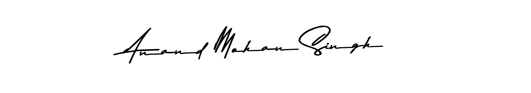 Design your own signature with our free online signature maker. With this signature software, you can create a handwritten (Asem Kandis PERSONAL USE) signature for name Anand Mohan Singh. Anand Mohan Singh signature style 9 images and pictures png