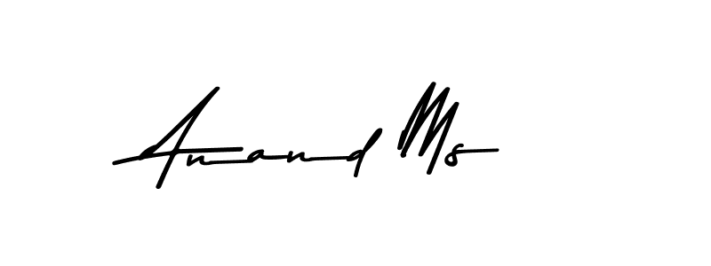 Anand Ms stylish signature style. Best Handwritten Sign (Asem Kandis PERSONAL USE) for my name. Handwritten Signature Collection Ideas for my name Anand Ms. Anand Ms signature style 9 images and pictures png
