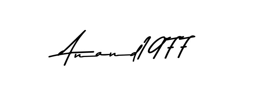 Make a beautiful signature design for name Anand1977. With this signature (Asem Kandis PERSONAL USE) style, you can create a handwritten signature for free. Anand1977 signature style 9 images and pictures png