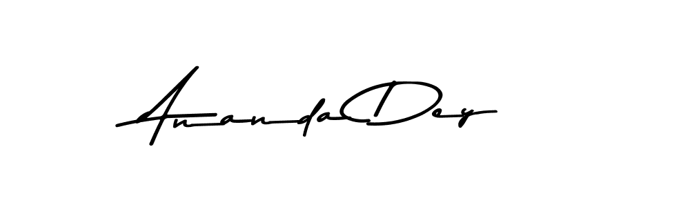 This is the best signature style for the Ananda Dey name. Also you like these signature font (Asem Kandis PERSONAL USE). Mix name signature. Ananda Dey signature style 9 images and pictures png