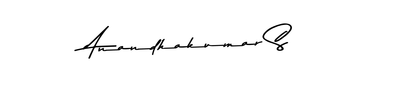 Also we have Anandhakumar S name is the best signature style. Create professional handwritten signature collection using Asem Kandis PERSONAL USE autograph style. Anandhakumar S signature style 9 images and pictures png