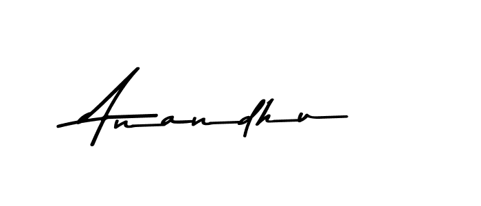 How to make Anandhu signature? Asem Kandis PERSONAL USE is a professional autograph style. Create handwritten signature for Anandhu name. Anandhu signature style 9 images and pictures png