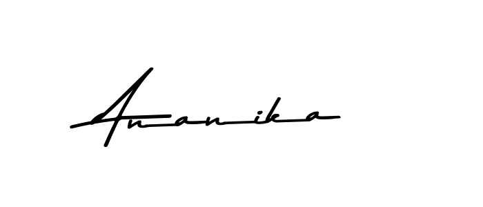 Ananika stylish signature style. Best Handwritten Sign (Asem Kandis PERSONAL USE) for my name. Handwritten Signature Collection Ideas for my name Ananika. Ananika signature style 9 images and pictures png